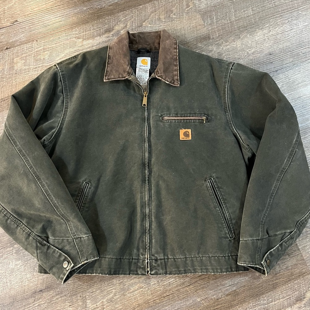 Carhartt Vintage Detroit Jacket J97MOS Green